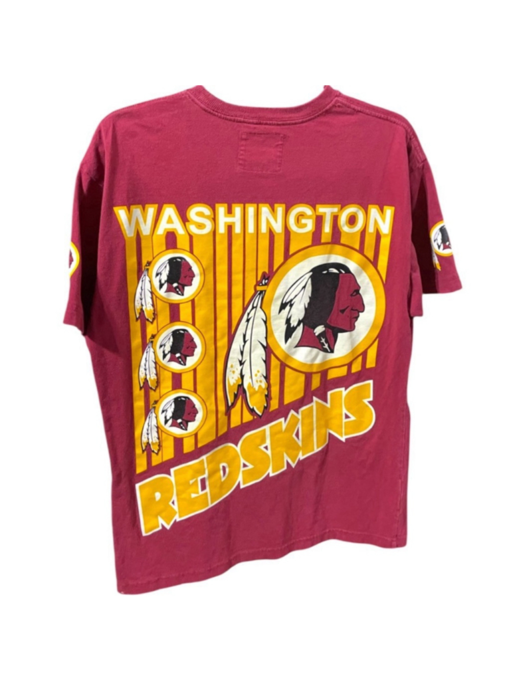 Mitchell & Ness Mens Large Washington Redskins T Shirt Vintage Collection HTF - Picture 4 of 13